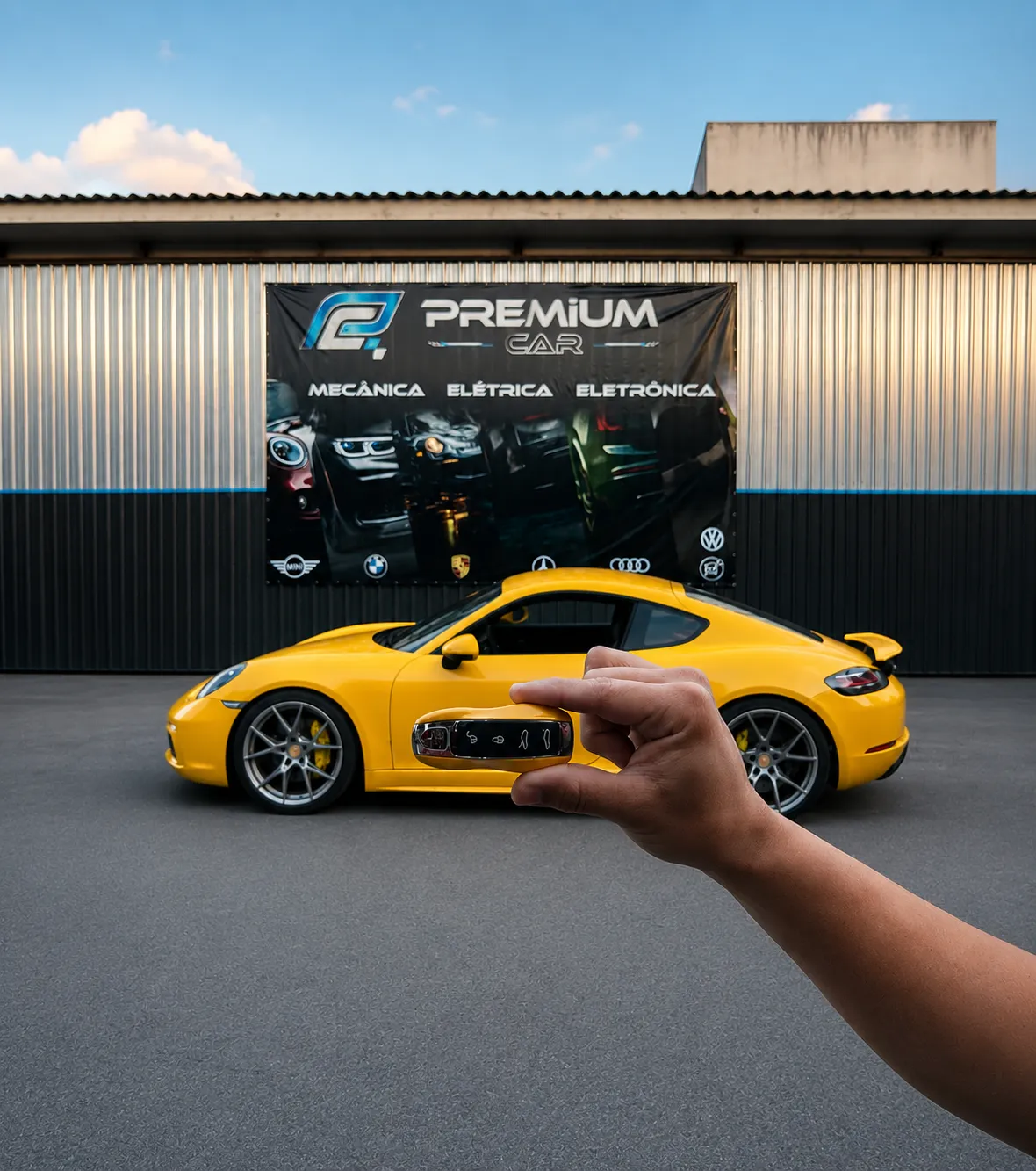 Porsche — atendimento Premium Car